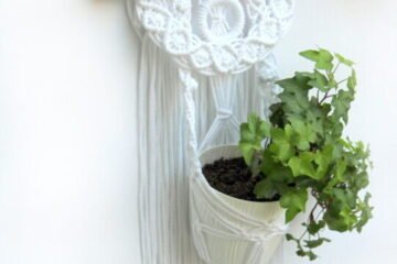 Kwietnik makrama: stylowy sposób na ozdabianie wnętrz i ogrodów